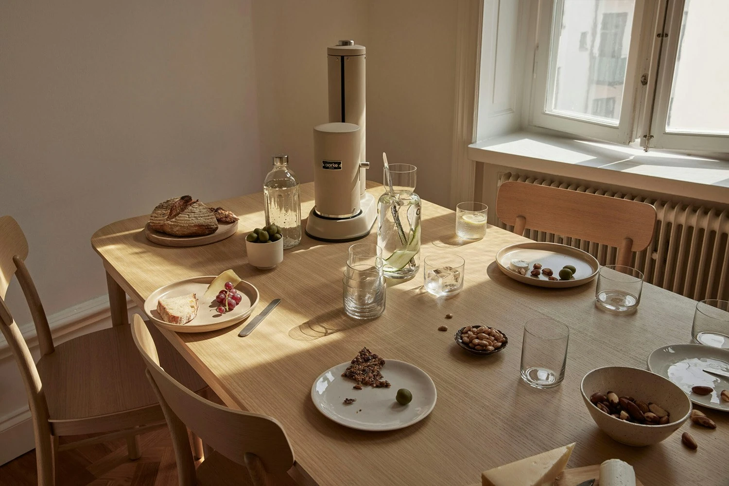 Aarke Carbonator Pro Kulsyremaskine, Sand 5 Aarke Carbonator Pro Kulsyremaskine, Sand - Billede 5