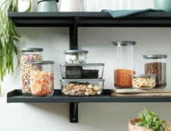 Aida Café Opbevaringskrukke Med Låg 1,4 L -Køkkenudstyr Butik aida aida round storage glass w lid 100 x h 210cm 2