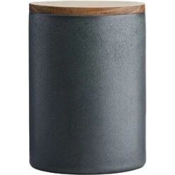 Aida Raw Opbevaringskrukke Med Låg 15 Cm, Grøn