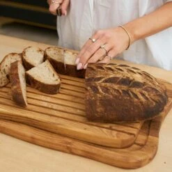 Aida Raw Teak Skærebræt, 27x36 Cm -Køkkenudstyr Butik aida raw teak skrebrt 27x36 cm 3