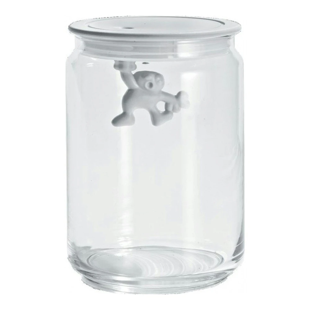 Alessi Gianni Krukke Med Låg, Hvid 90 Cl 1 Alessi Gianni Krukke Med Låg, Hvid 90 Cl