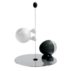 Alessi Lilliput, Salt Og Pebber Sæt, Sort/Hvid