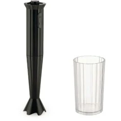 Alessi Plissé Stavblender, Sort