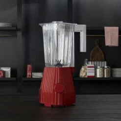 Alessi Plissé Blender, Rød -Køkkenudstyr Butik alessi plisse blender b 6