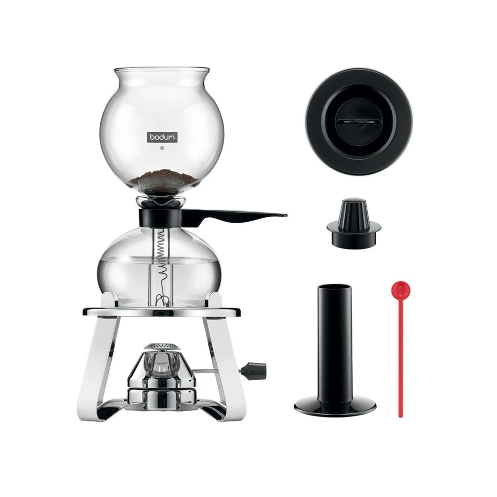 Bodum PEBO Vakum Kaffemaskine 1L, Sort 1 Bodum PEBO Vakum Kaffemaskine 1L, Sort