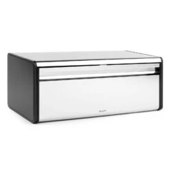 Brabantia Fall Front Brødkasse, Brilliant Steel