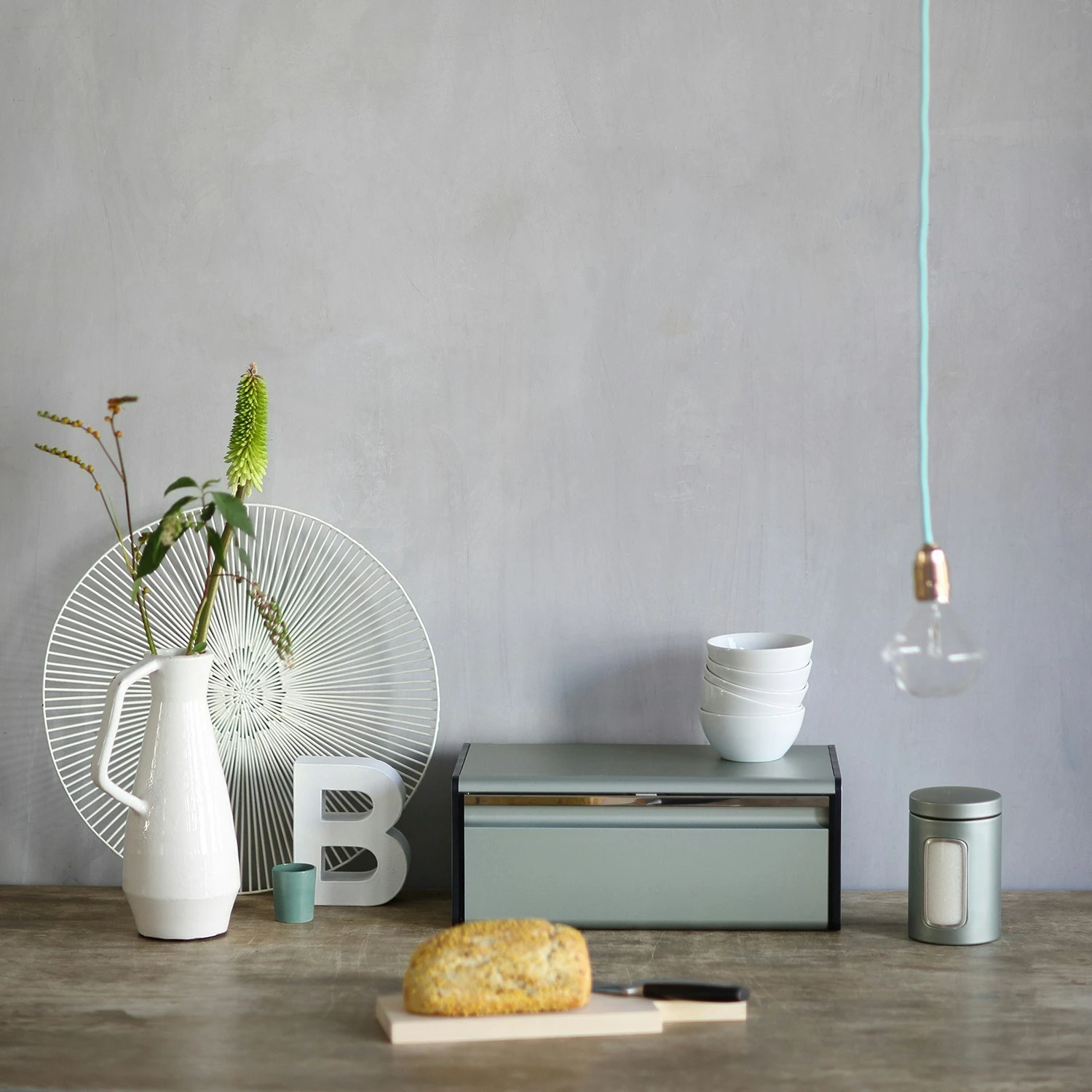 Brabantia Fall Front Brødkasse, Brilliant Steel 5 Brabantia Fall Front Brødkasse, Brilliant Steel - Billede 5