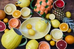 ByOn Lemon Krukke, Med Låg Gul -Køkkenudstyr Butik byon lemon jam bowl yellow 2