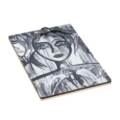 Slice Skærebræt 29,5x19,5cm, Sort/Hvid