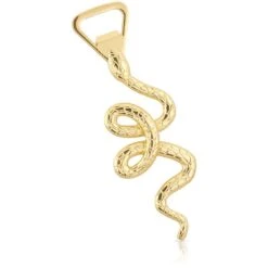 Snake Bottle Opener, Gold