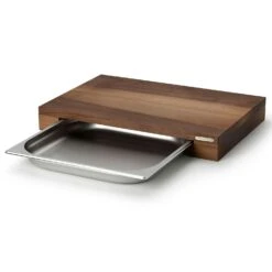 Continenta Skærebræt Med Blikplade, 48x32x5,6 Cm 6 Continenta Skærebræt Med Blikplade, 48x32x5,6 Cm -Køkkenudstyr Butik continenta cutting board walnut m drawer small 39x27x6cm 7