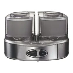 Cuisinart Duo Ismaskine 2x1 L, Stålgrå
