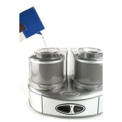 Cuisinart Duo Ismaskine 2x1 L, Stålgrå -Køkkenudstyr Butik cuisinart duo ismaskine 2x1 l stalgra 6