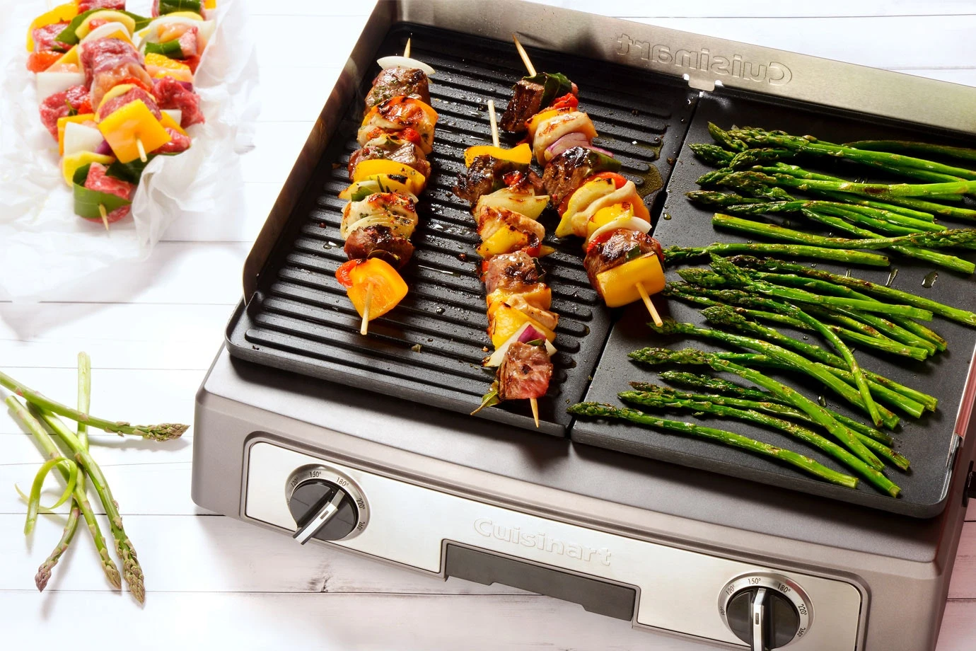 Cuisinart Placnha Elite Bordgrill, Stålgrå 6 Cuisinart Placnha Elite Bordgrill, Stålgrå - Billede 6