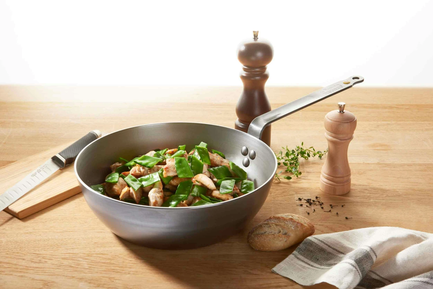 De Buyer Mineral B Country Stegepande, 28 Cm 2 De Buyer Mineral B Country Stegepande, 28 Cm - Billede 2