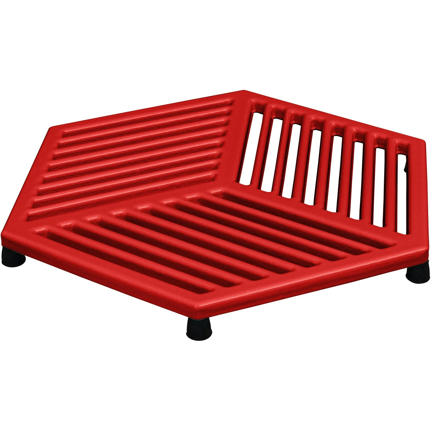 Denby Pomegranate Bordskåner Støbejern 21,5x24,5 Cm, Rød 2 Denby Pomegranate Bordskåner Støbejern 21,5x24,5 Cm, Rød - Billede 2