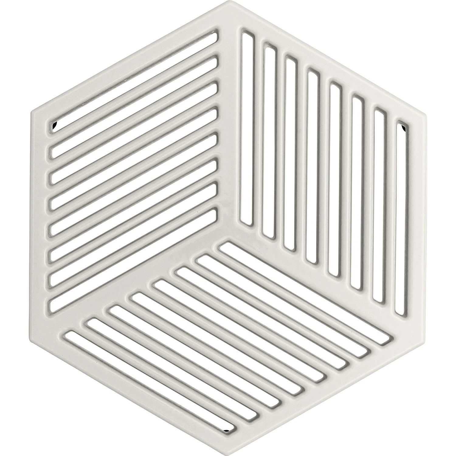 Denby Natural Canvas Bordskåner Støbejern 21,5x24,5 Cm, Hvid 1 Denby Natural Canvas Bordskåner Støbejern 21,5x24,5 Cm, Hvid