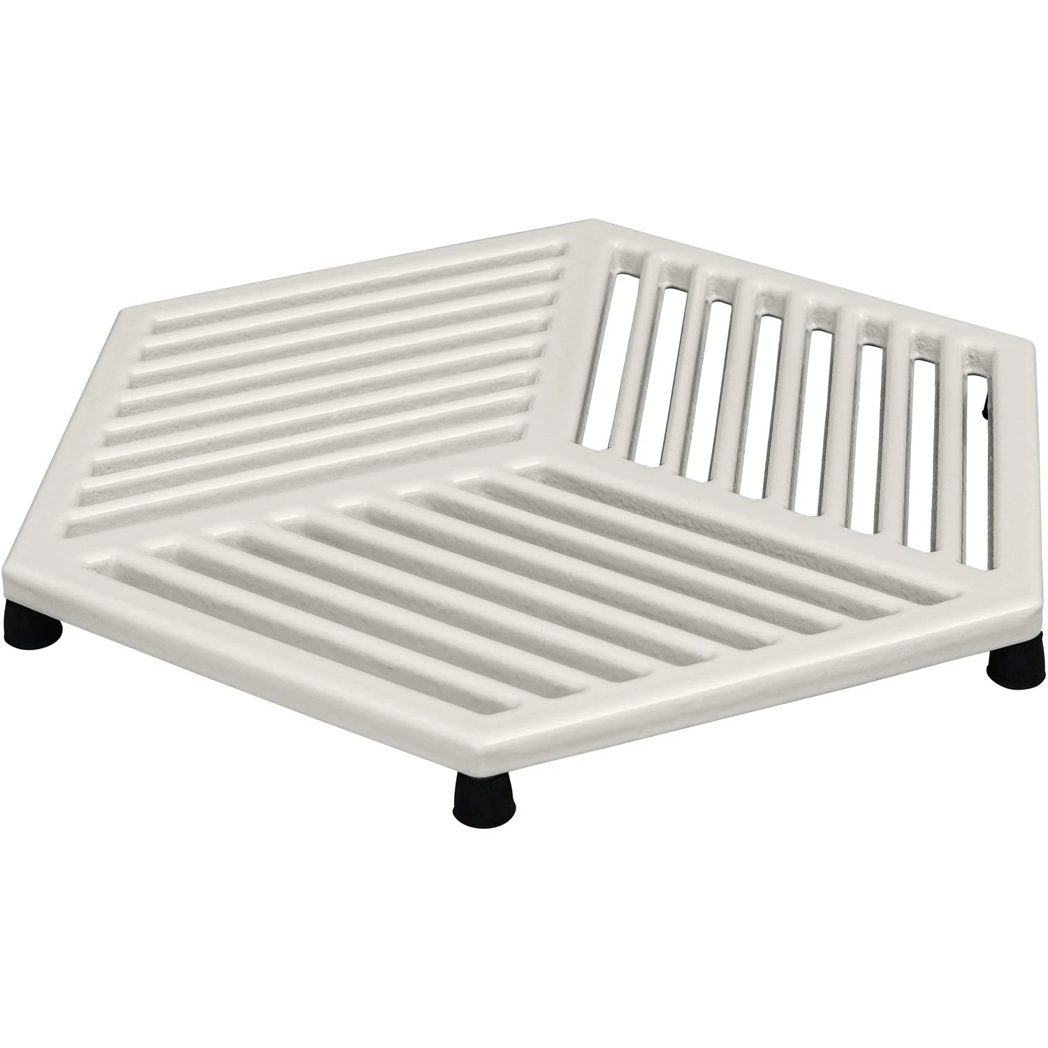 Denby Natural Canvas Bordskåner Støbejern 21,5x24,5 Cm, Hvid 2 Denby Natural Canvas Bordskåner Støbejern 21,5x24,5 Cm, Hvid - Billede 2