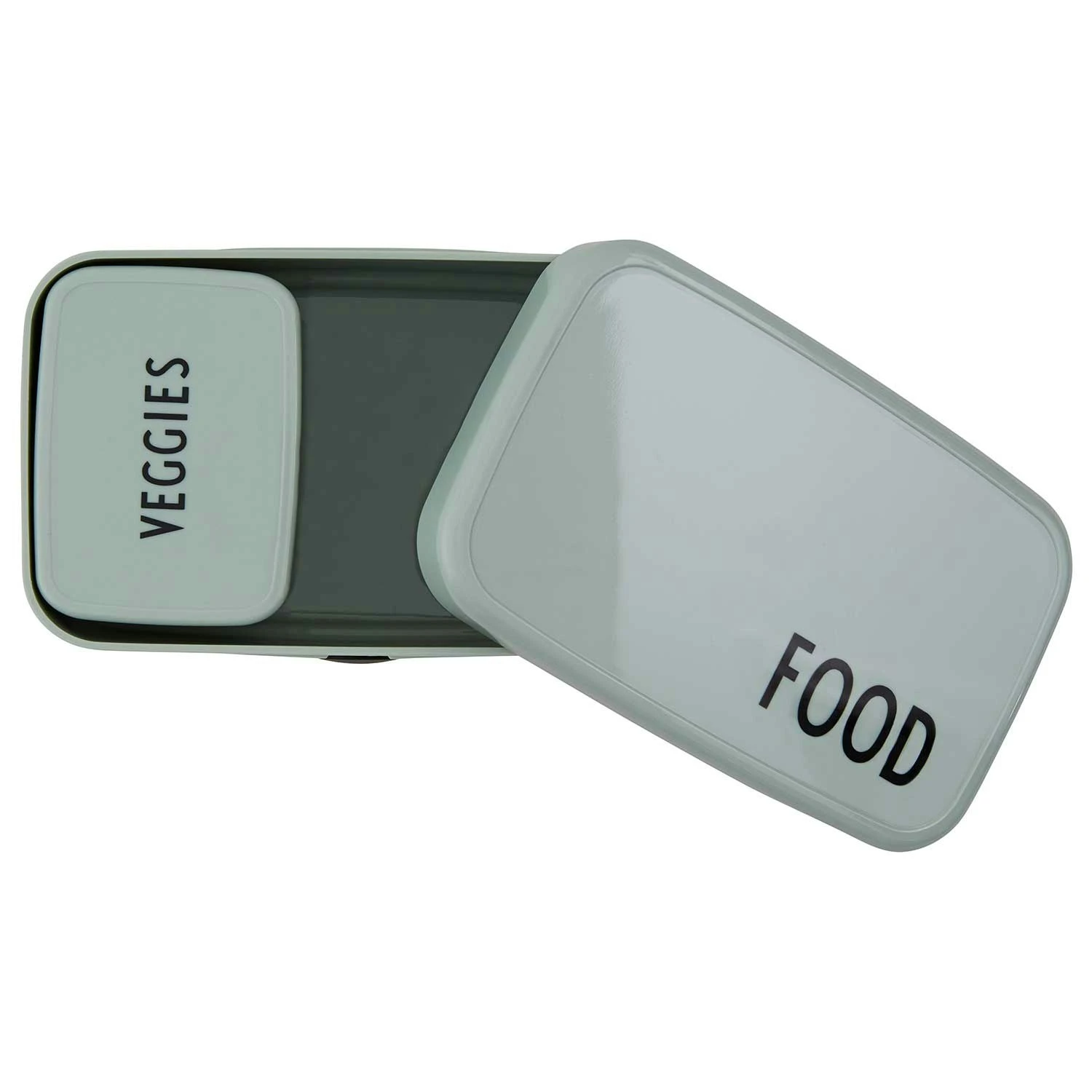 Design Letters Snack Boks, Grøn 2 Design Letters Snack Boks, Grøn - Billede 2