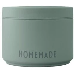 Design Letters Thermo Madkasse Small, Dusty Green