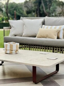 Wide Stripe Brødkurv 19x20 Cm, Beige 6 Wide Stripe Brødkurv 19x20 Cm, Beige -Køkkenudstyr Butik diyti wide stripe bread basket 19x20 cm 7