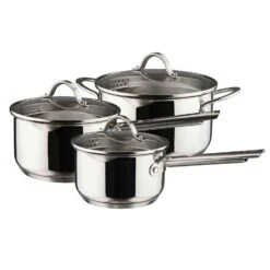 Dorre Basic Saucepan Set, 3 Pieces
