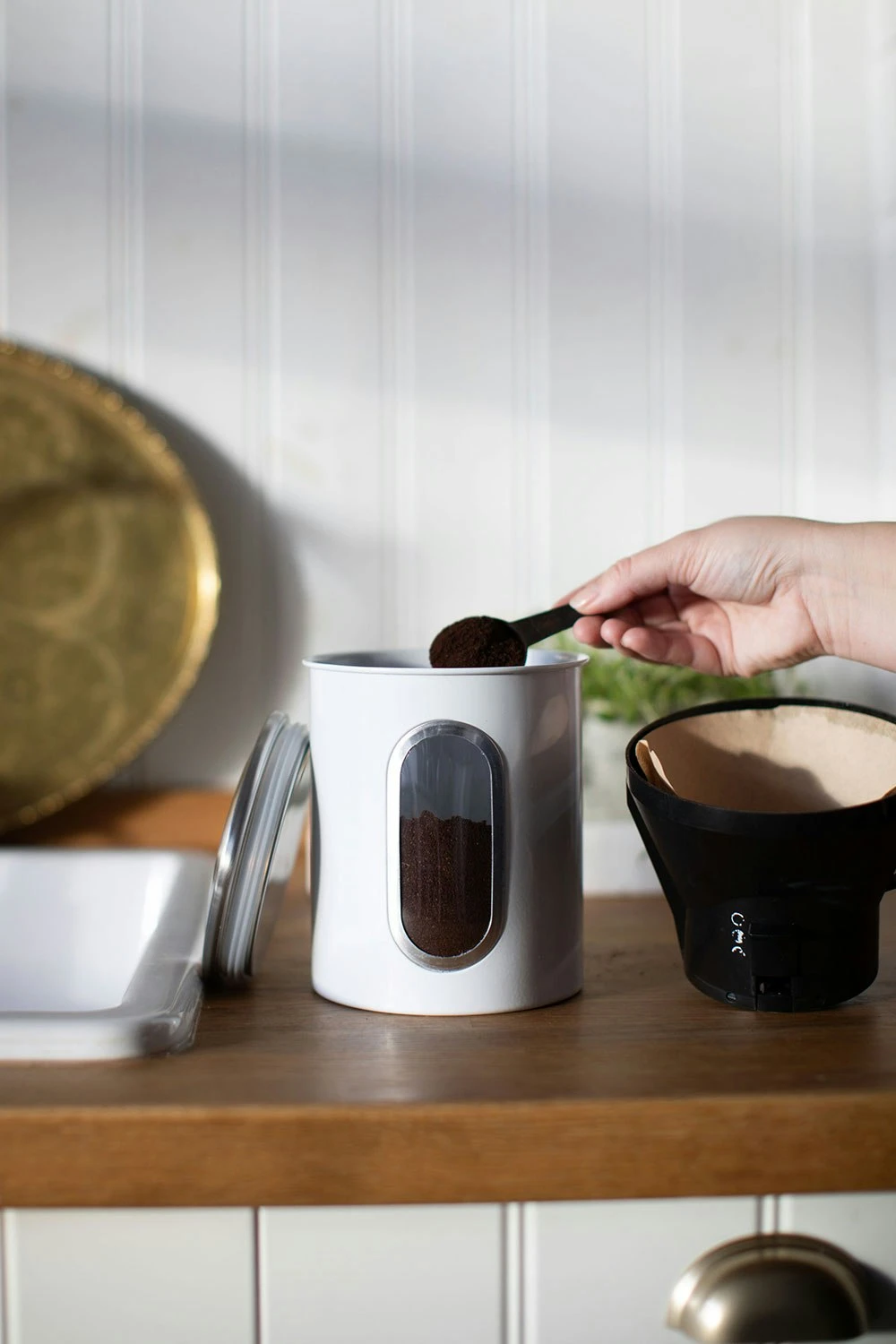 Dorre Burcu Krukke, Hvid 2 Dorre Burcu Krukke, Hvid - Billede 2