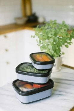 Dorre Fafa Opbevaringskasse 3-pak 9 Dorre Fafa Opbevaringskasse 3-pak -Køkkenudstyr Butik dorre fafa storage box for food 3pcs black 4