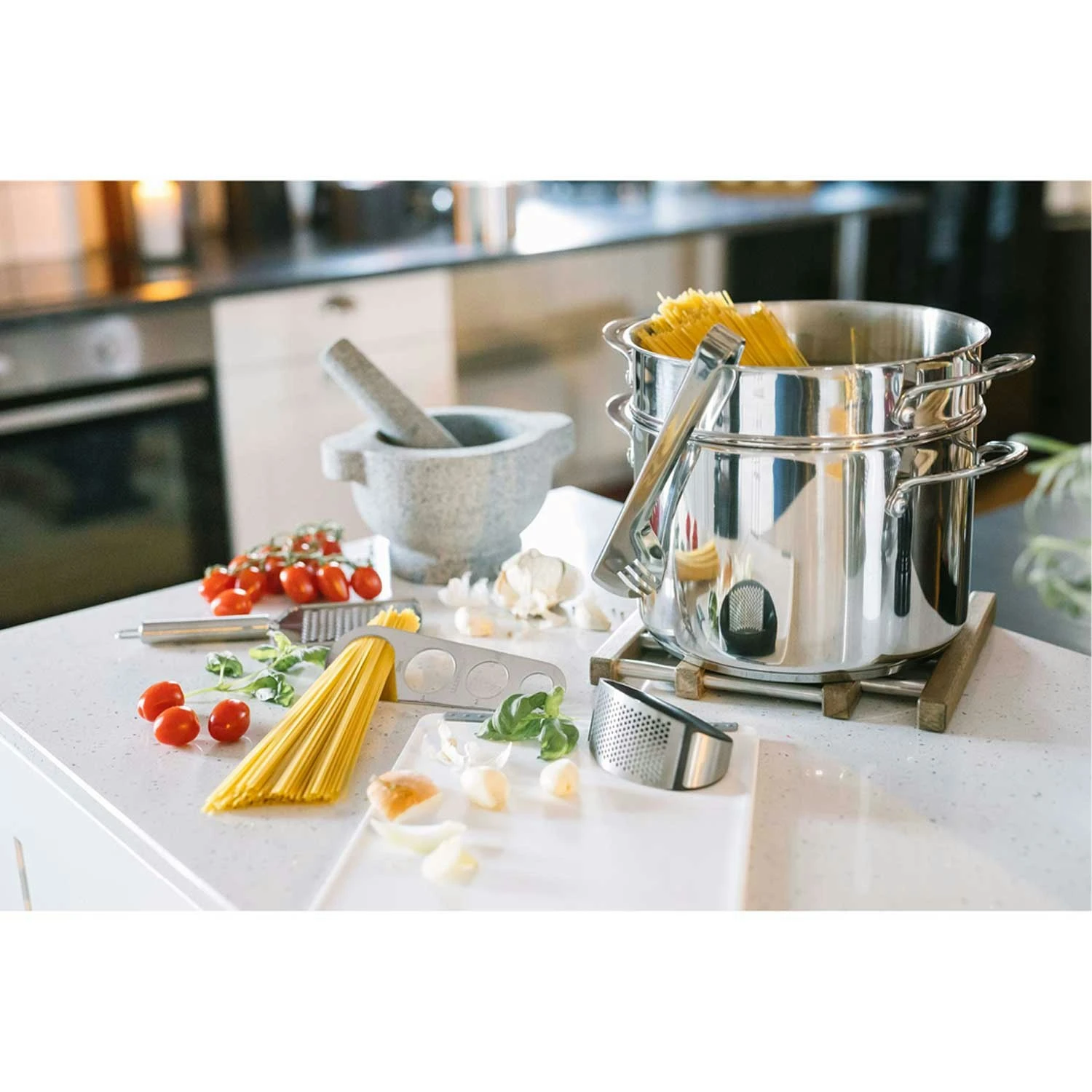 Dorre Garli Garlic Press, Stainless Steel 3 Dorre Garli Garlic Press, Stainless Steel - Billede 3