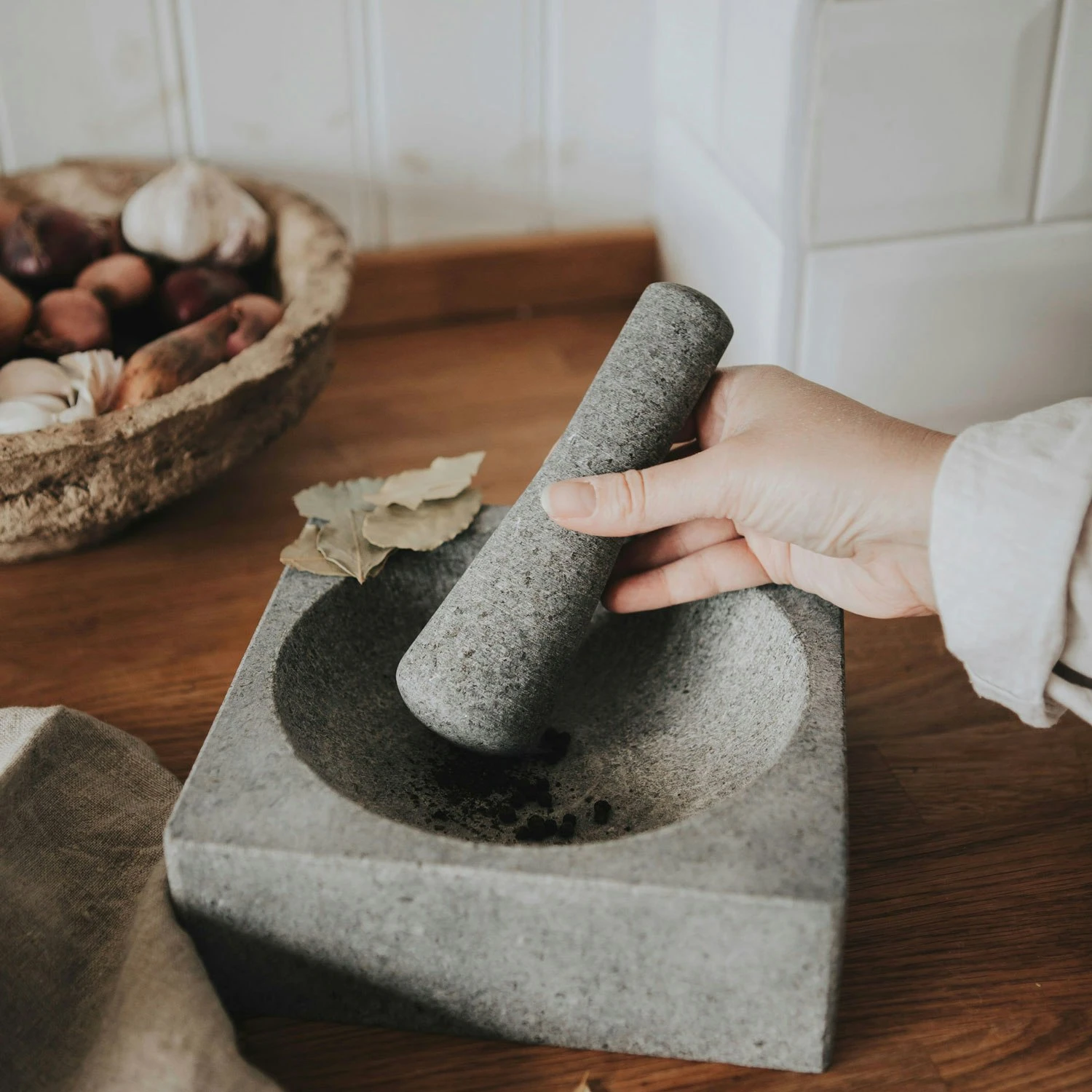 Dorre Mira Morter Med Støder 2 Dorre Mira Morter Med Støder - Billede 2