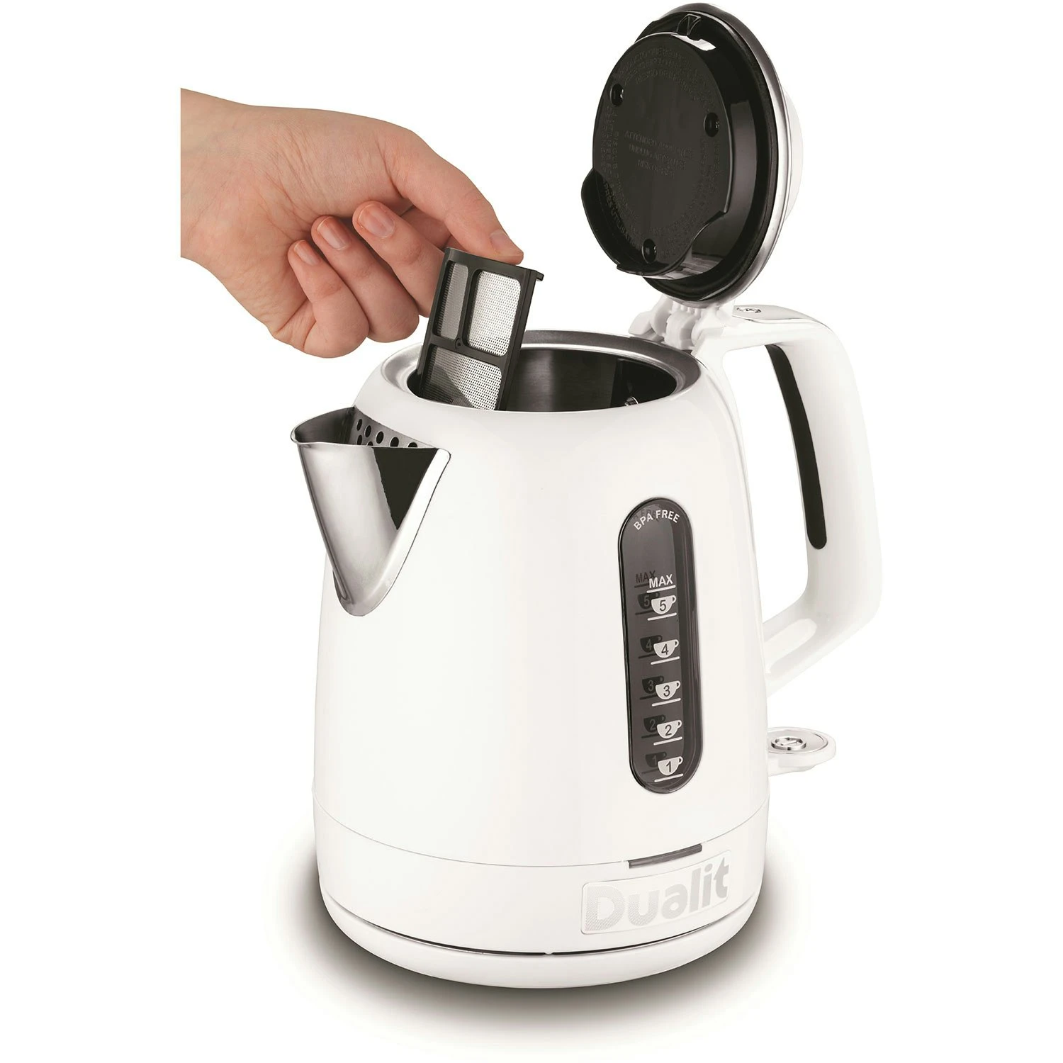 Dualit Domus Kedel 1.5 L, Hvid 2 Dualit Domus Kedel 1.5 L, Hvid - Billede 2