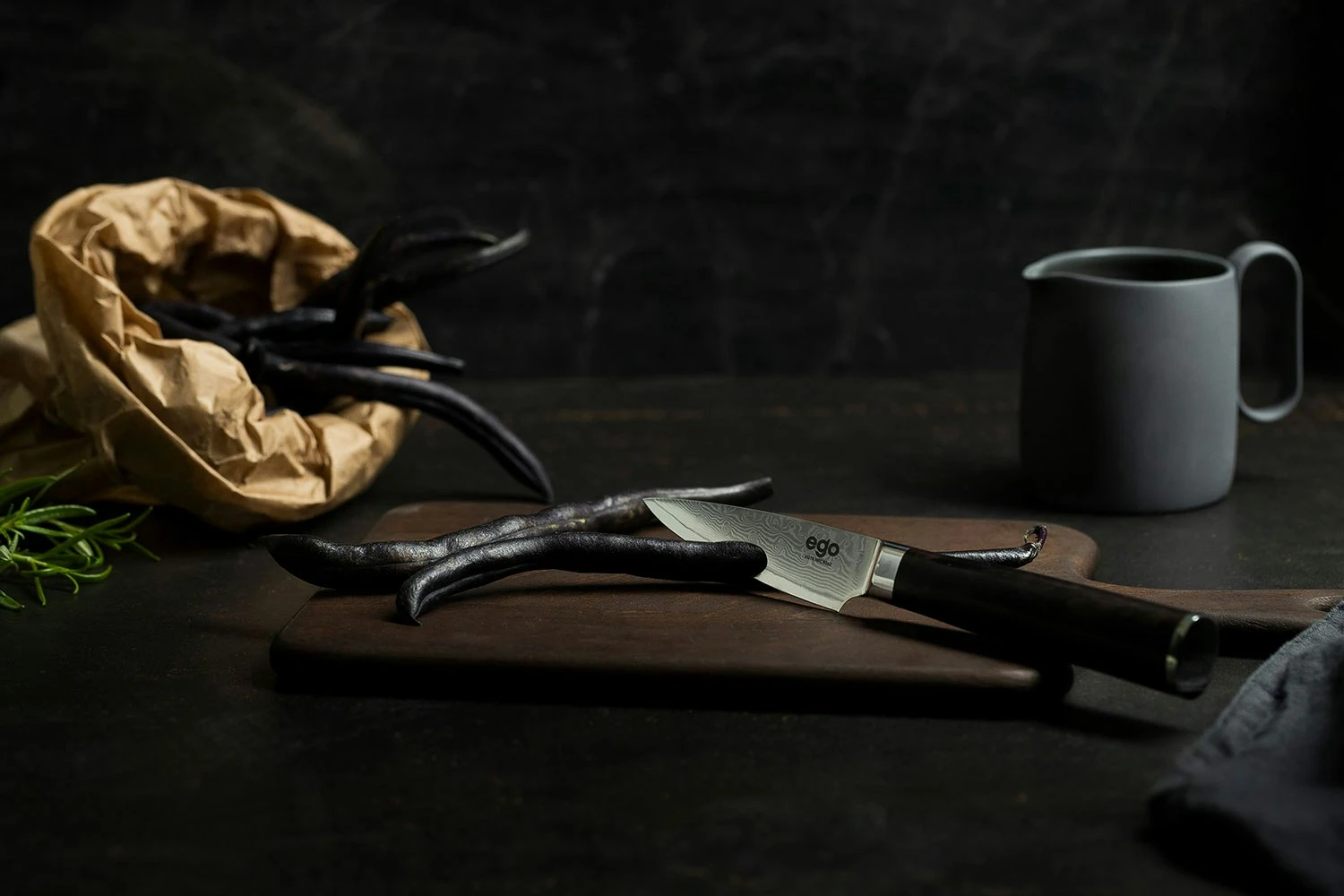 EGO VG-10 Skrællekniv 9 Cm 5 EGO VG-10 Skrællekniv 9 Cm - Billede 5