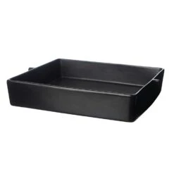 Ernst Ovnfast Fad Stentøj Sort, 34 Cm