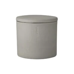Ernst Storage Jar With Lid Ø12,5 Cm, Light Grey