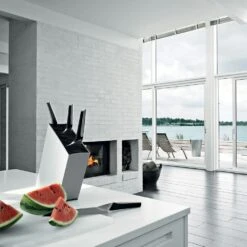 Eva Solo Kniveblok, Skrå 6 Eva Solo Kniveblok, Skrå -Køkkenudstyr Butik eva solo knivblok skra sort 2 1