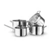 Eva Solo Trio Pot Set 4 Pcs, Stainless Steel