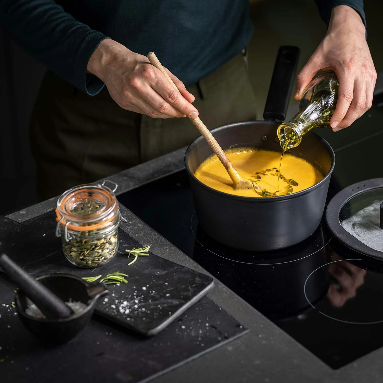 Fiskars Hard Face Saucepan, 2,5L 3 Fiskars Hard Face Saucepan, 2,5L - Billede 3