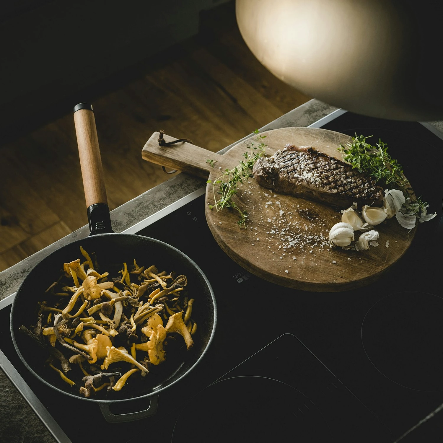 Fiskars Norden Stegepande Ø24cm, Sort Støbejern 4 Fiskars Norden Stegepande Ø24cm, Sort Støbejern - Billede 4