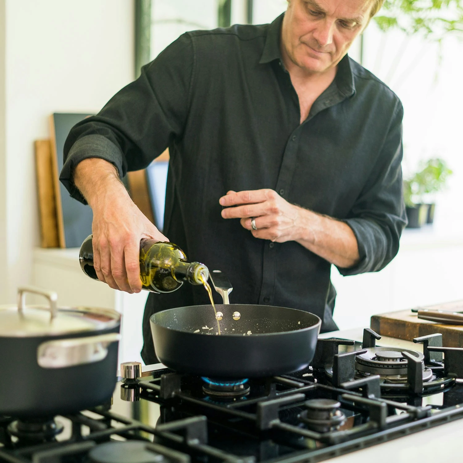 Fiskars Rotisser Sautepande Optiheat 26 Cm 3 Fiskars Rotisser Sautepande Optiheat 26 Cm - Billede 3