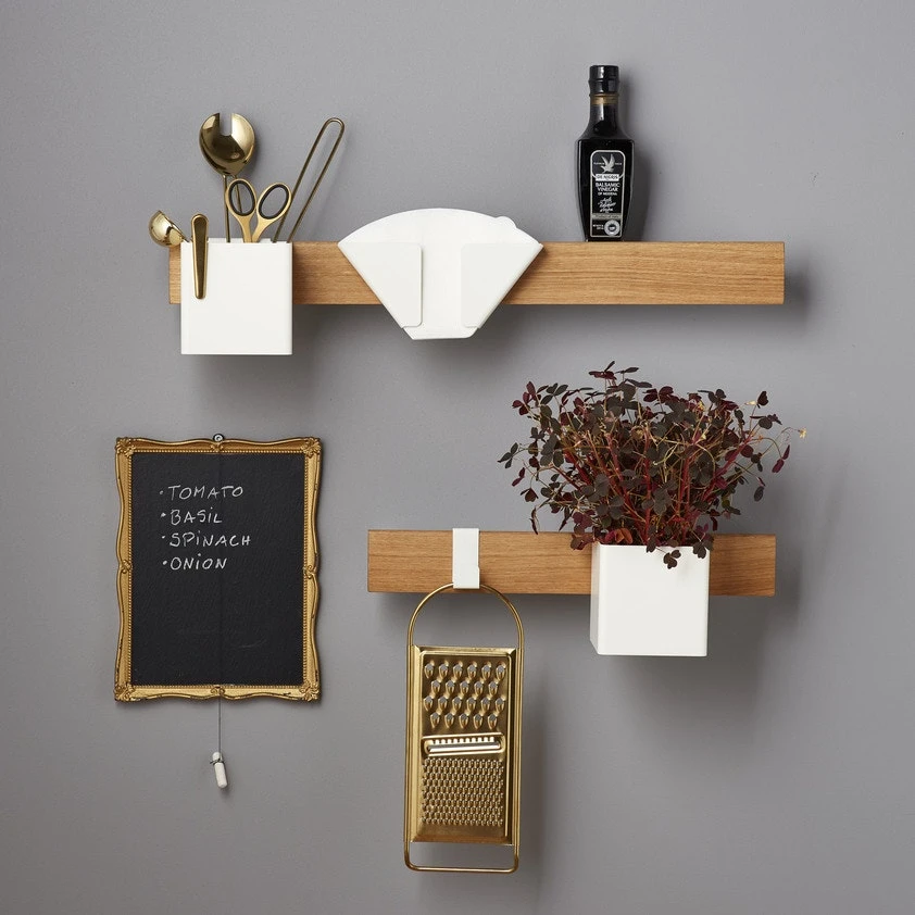 GEJST Flex Filterholder Til Magnetisk Hylde, Hvid 2 GEJST Flex Filterholder Til Magnetisk Hylde, Hvid - Billede 2