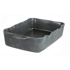 Provence Ovnfast Fad 39,5x26,5x8 Cm, Matte Grey