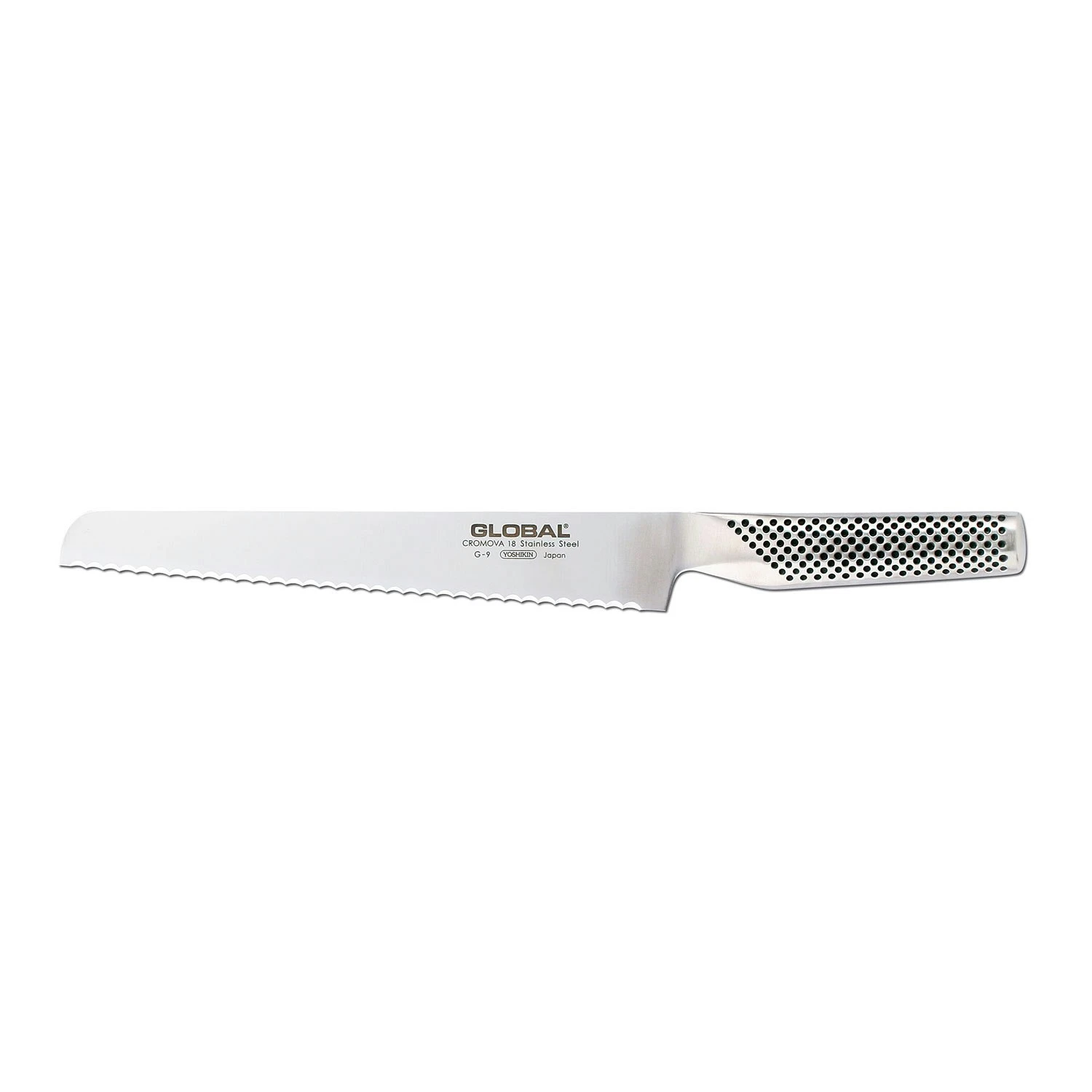 Global Brødkniv Med Bølgeskær 22 Cm Højre, G9R 1 Global Brødkniv Med Bølgeskær 22 Cm Højre, G9R
