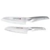 Global Sai Santoku Knife, 2-pack