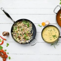 Greenpan Barcelona Sauterpande Med Låg 28cm 5 Greenpan Barcelona Sauterpande Med Låg 28cm -Køkkenudstyr Butik greenpan barcelona sauterpande med lag 28cm 2