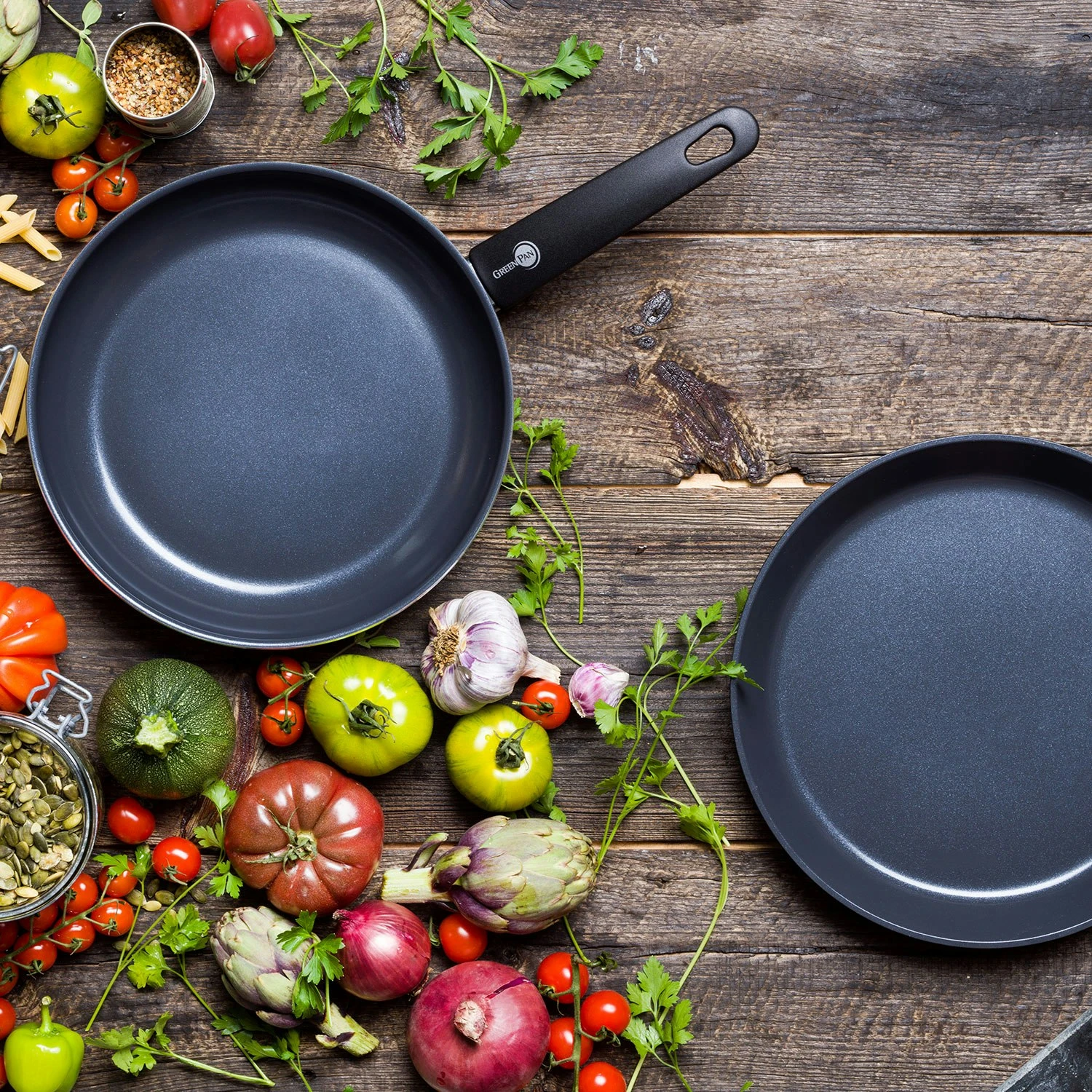 Greenpan Cambridge Stegepande 24cm 4 Greenpan Cambridge Stegepande 24cm - Billede 4
