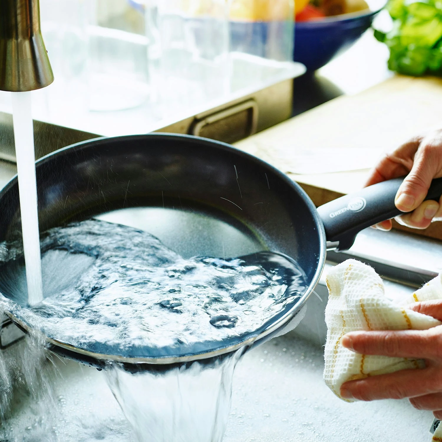 Greenpan Cambridge Stegepande 24cm 3 Greenpan Cambridge Stegepande 24cm - Billede 3