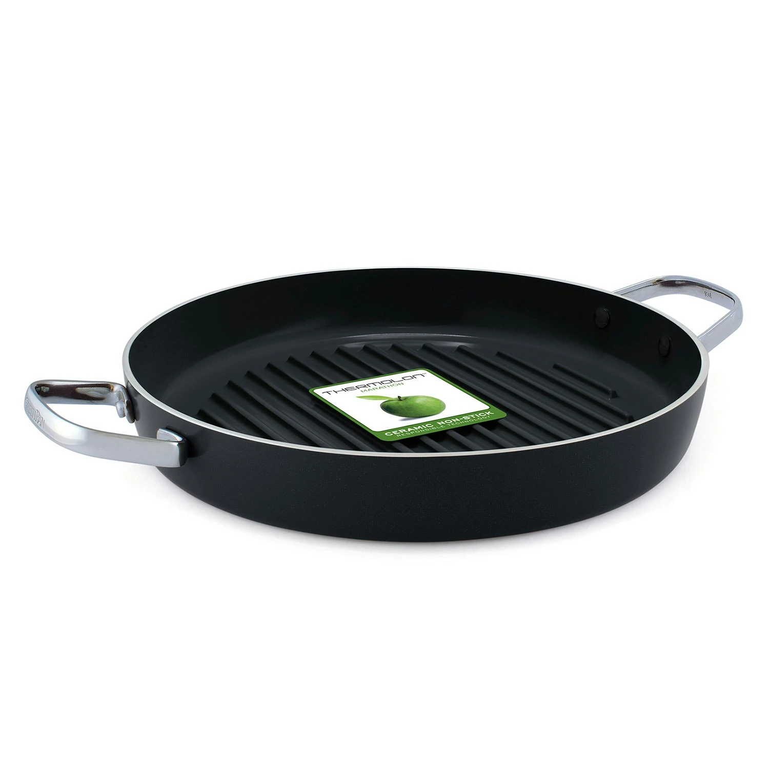 Greenpan Essentials Rund Grillelpande 28cm 1 Greenpan Essentials Rund Grillelpande 28cm