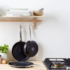 Greenpan Royal Pandekagepande 28 Cm Sort -Køkkenudstyr Butik greenpan royal black pancake pan 28 c m 4