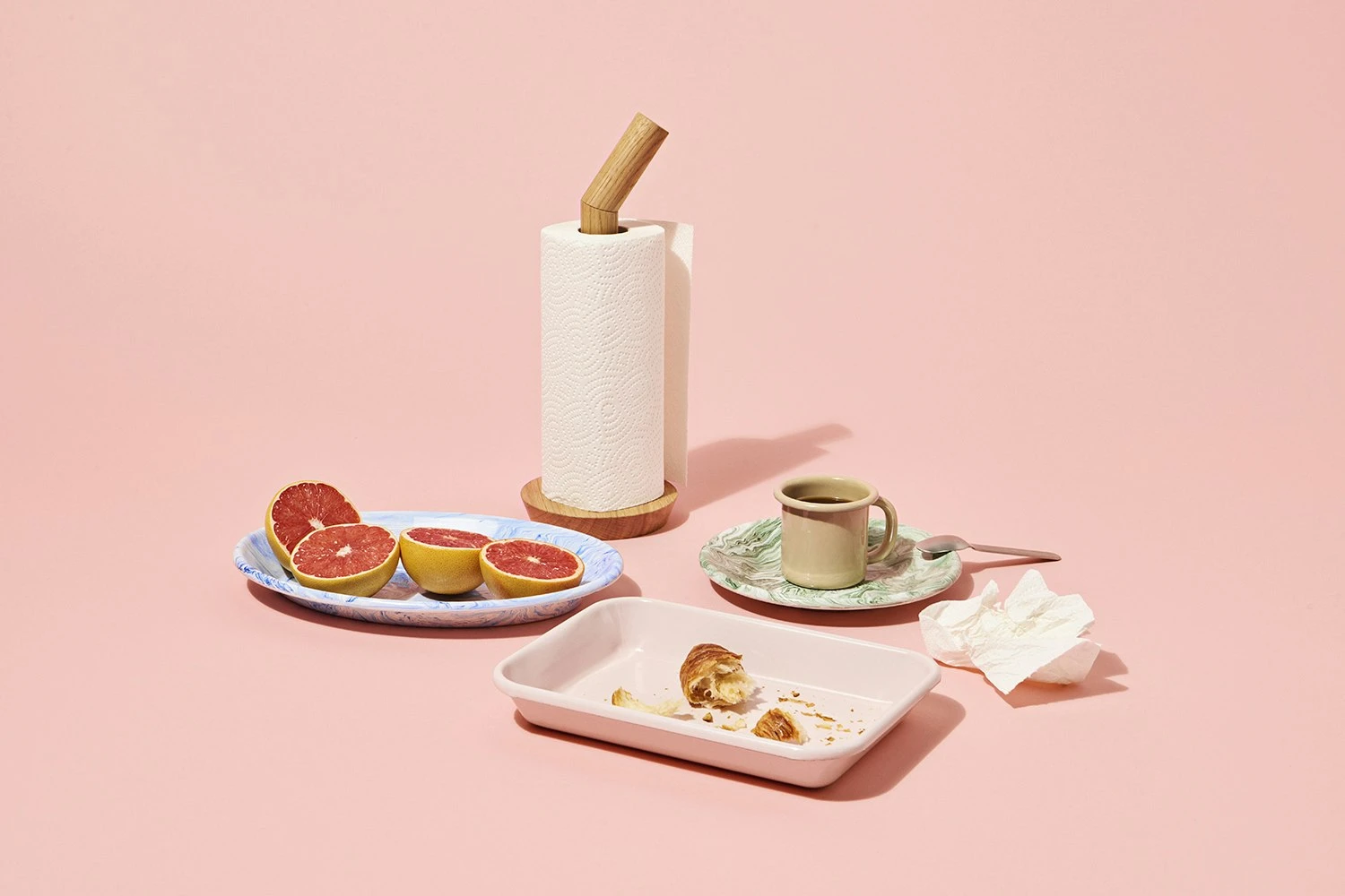 Hay Porter Kitchen Roll Holder, Oiled Oak 2 Hay Porter Kitchen Roll Holder, Oiled Oak - Billede 2