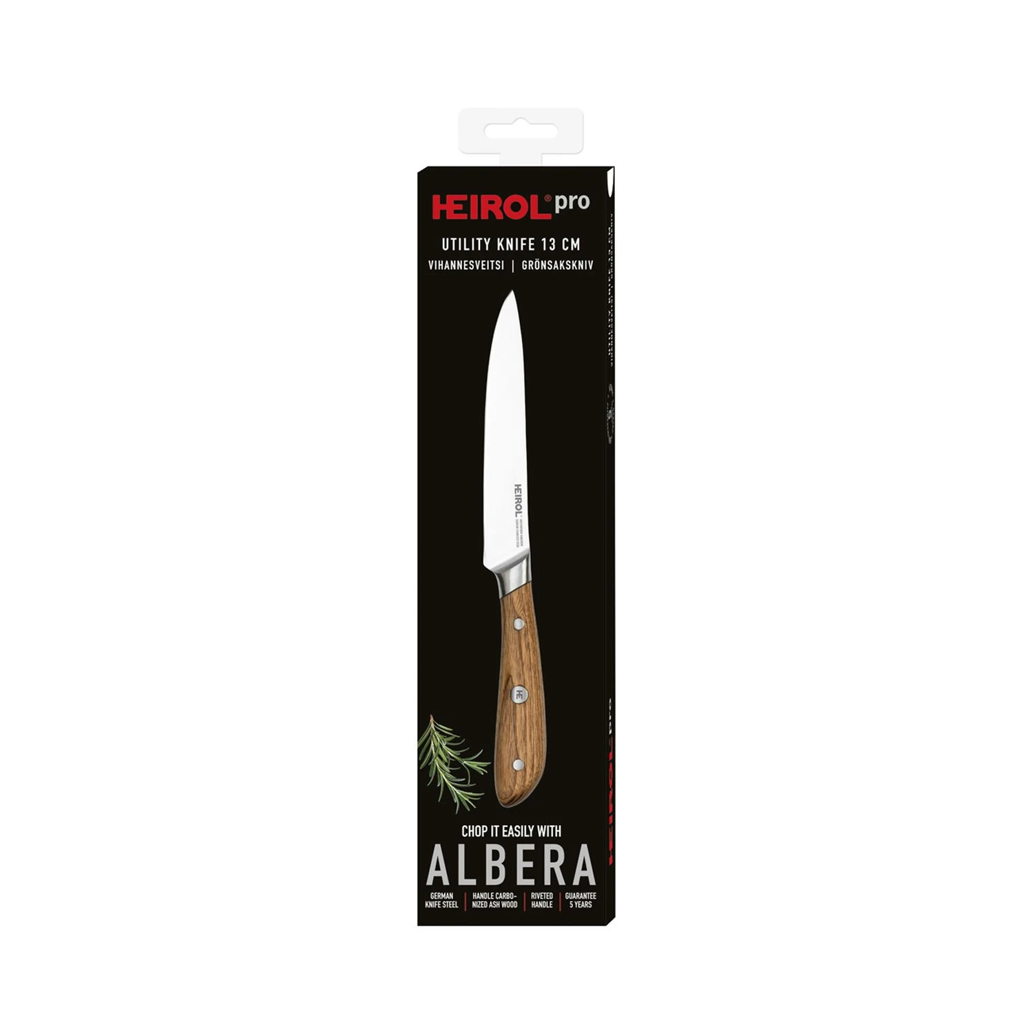 Heirol Albera Universalkniv 13 Cm 2 Heirol Albera Universalkniv 13 Cm - Billede 2